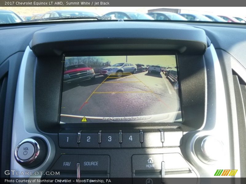 Summit White / Jet Black 2017 Chevrolet Equinox LT AWD
