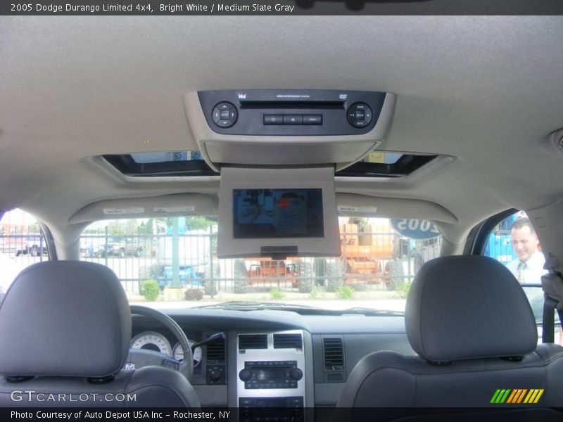 Bright White / Medium Slate Gray 2005 Dodge Durango Limited 4x4