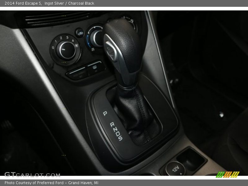 Ingot Silver / Charcoal Black 2014 Ford Escape S