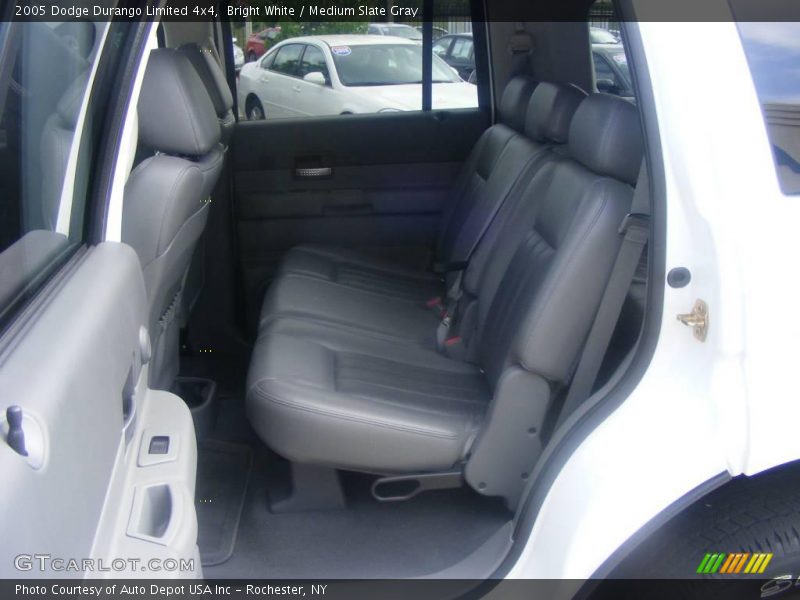 Bright White / Medium Slate Gray 2005 Dodge Durango Limited 4x4
