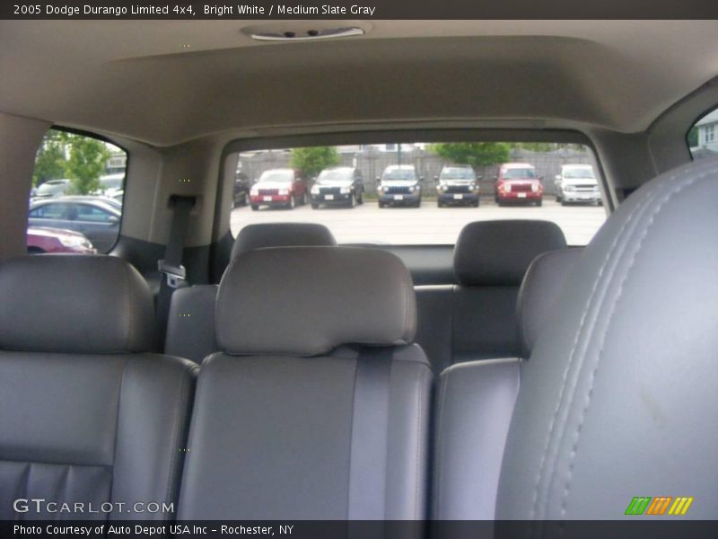 Bright White / Medium Slate Gray 2005 Dodge Durango Limited 4x4