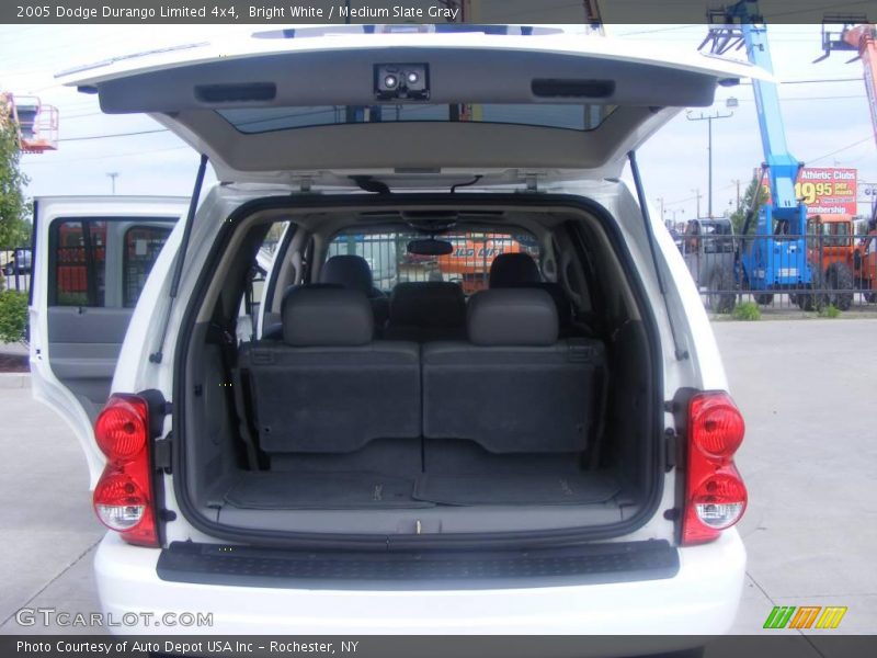 Bright White / Medium Slate Gray 2005 Dodge Durango Limited 4x4