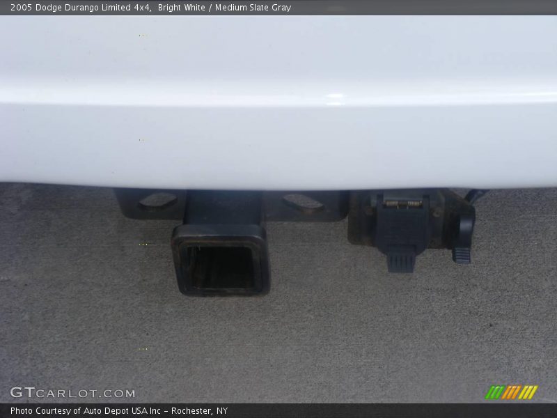 Bright White / Medium Slate Gray 2005 Dodge Durango Limited 4x4