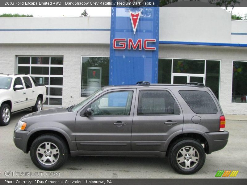 Dark Shadow Grey Metallic / Medium Dark Pebble 2003 Ford Escape Limited 4WD