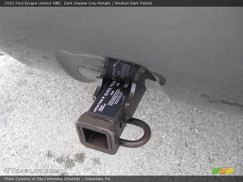 Dark Shadow Grey Metallic / Medium Dark Pebble 2003 Ford Escape Limited 4WD