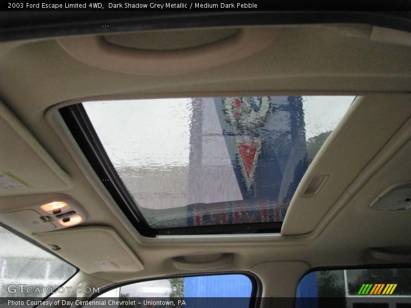 Dark Shadow Grey Metallic / Medium Dark Pebble 2003 Ford Escape Limited 4WD
