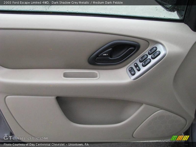 Dark Shadow Grey Metallic / Medium Dark Pebble 2003 Ford Escape Limited 4WD