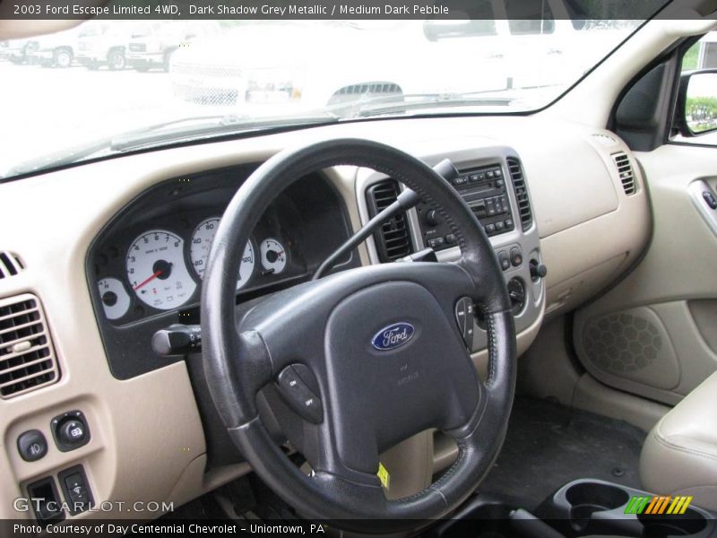 Dark Shadow Grey Metallic / Medium Dark Pebble 2003 Ford Escape Limited 4WD