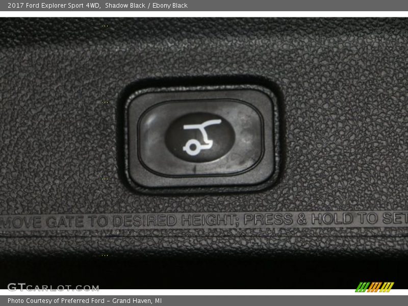Shadow Black / Ebony Black 2017 Ford Explorer Sport 4WD