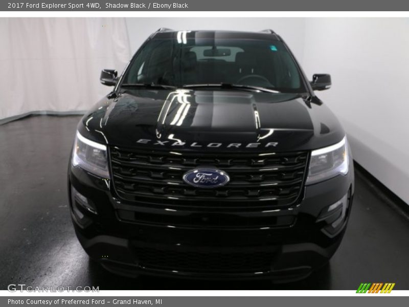 Shadow Black / Ebony Black 2017 Ford Explorer Sport 4WD