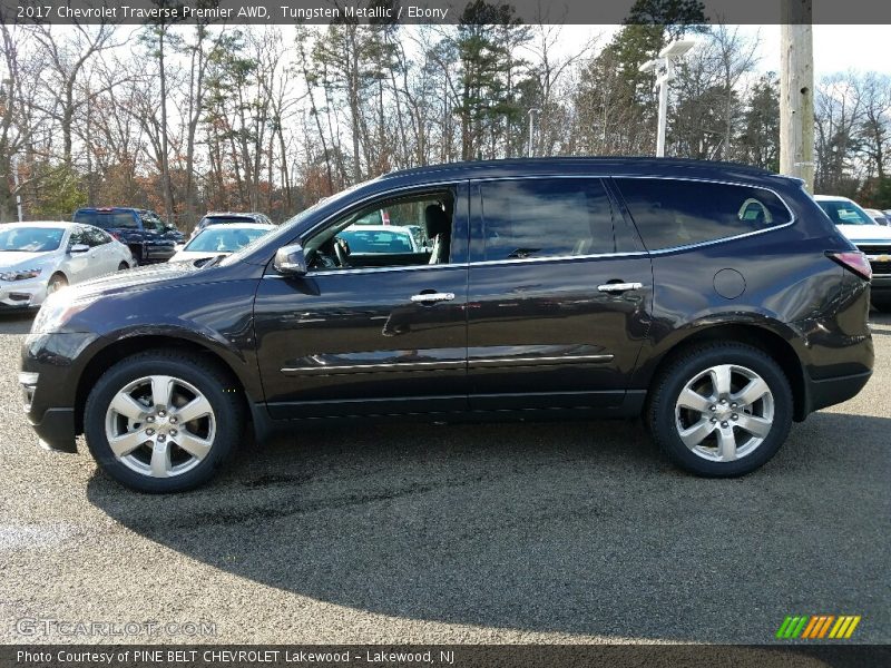 Tungsten Metallic / Ebony 2017 Chevrolet Traverse Premier AWD