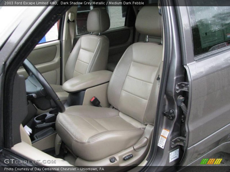 Dark Shadow Grey Metallic / Medium Dark Pebble 2003 Ford Escape Limited 4WD