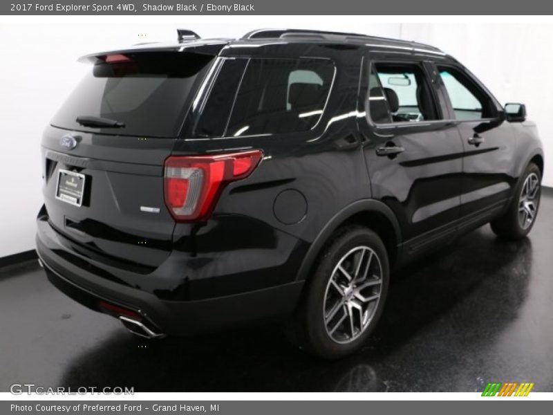 Shadow Black / Ebony Black 2017 Ford Explorer Sport 4WD