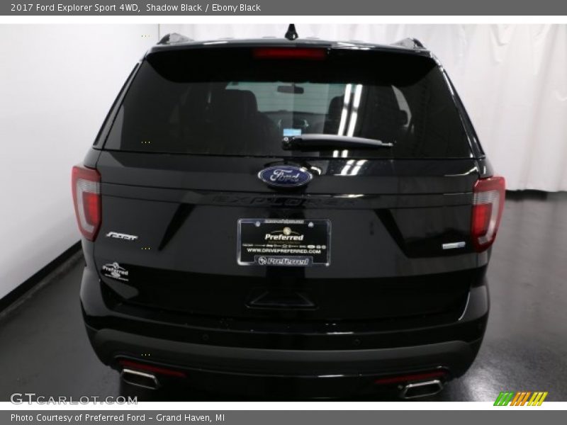 Shadow Black / Ebony Black 2017 Ford Explorer Sport 4WD
