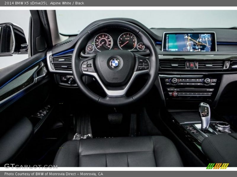 Alpine White / Black 2014 BMW X5 sDrive35i