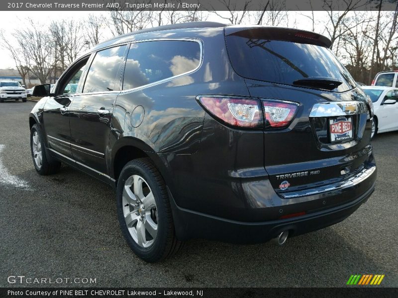 Tungsten Metallic / Ebony 2017 Chevrolet Traverse Premier AWD