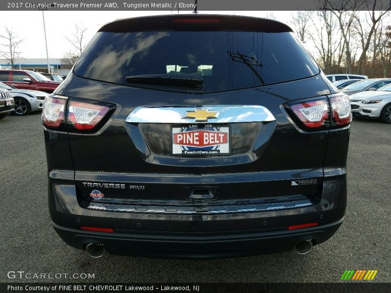 Tungsten Metallic / Ebony 2017 Chevrolet Traverse Premier AWD