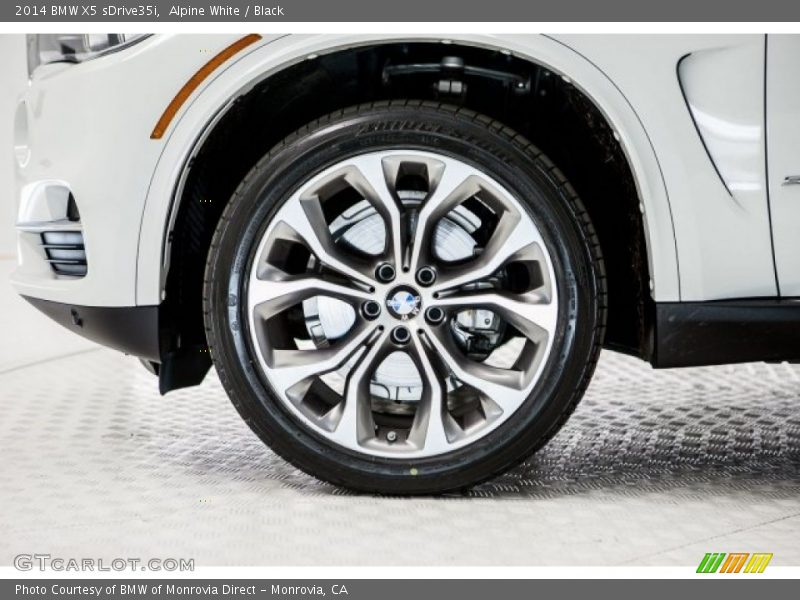 Alpine White / Black 2014 BMW X5 sDrive35i