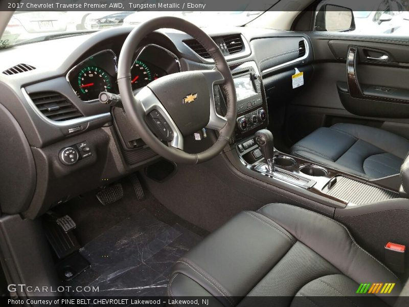 Tungsten Metallic / Ebony 2017 Chevrolet Traverse Premier AWD
