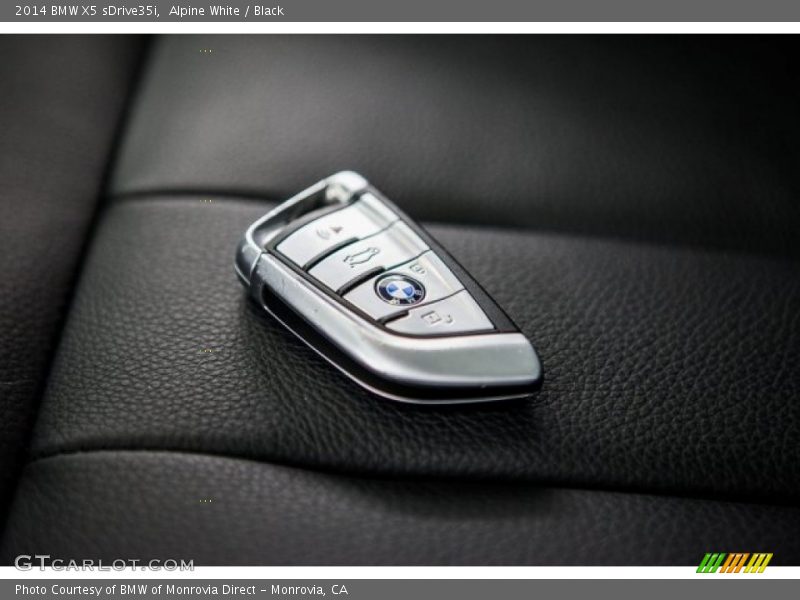 Alpine White / Black 2014 BMW X5 sDrive35i