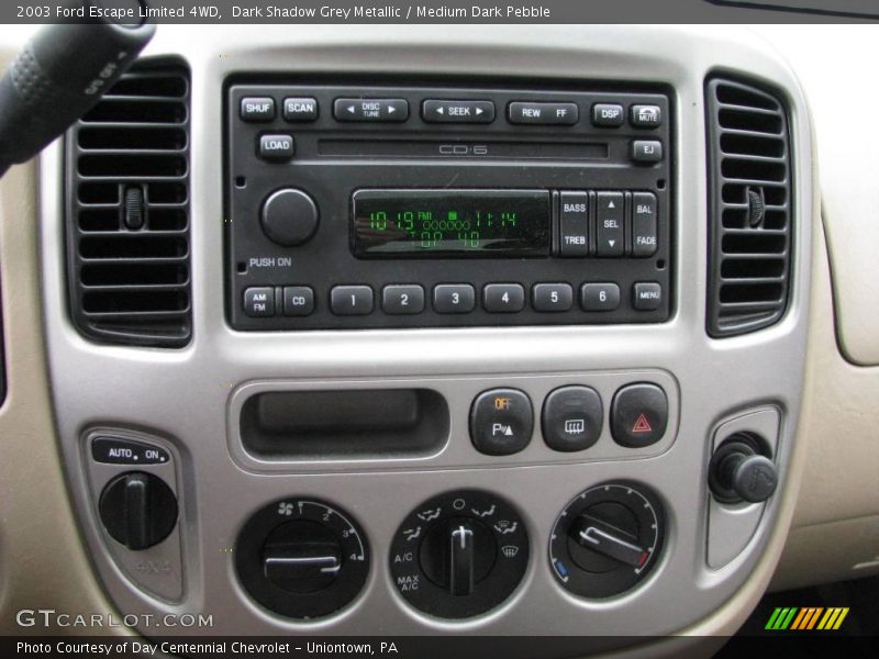 Dark Shadow Grey Metallic / Medium Dark Pebble 2003 Ford Escape Limited 4WD