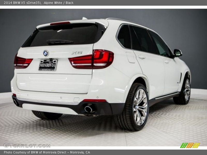 Alpine White / Black 2014 BMW X5 sDrive35i