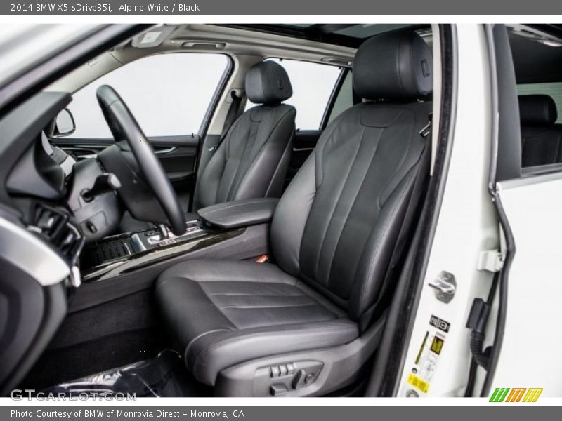 Alpine White / Black 2014 BMW X5 sDrive35i