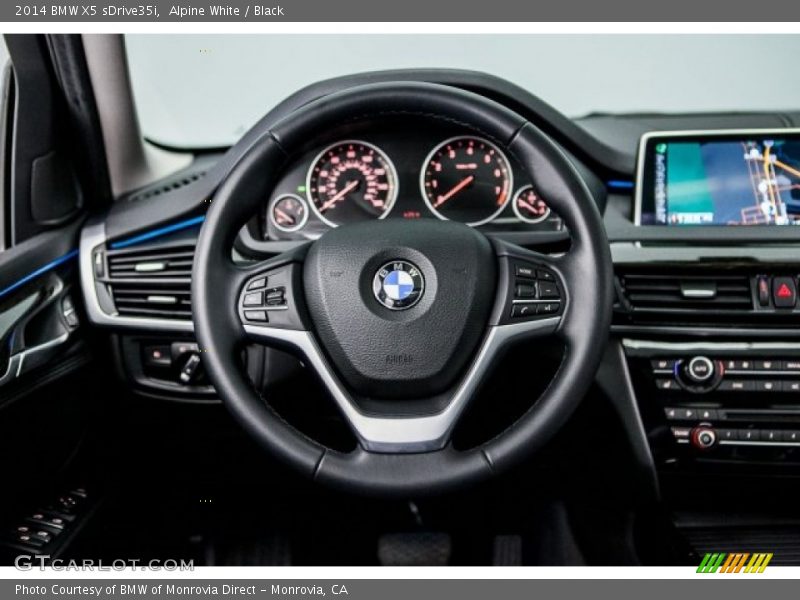 Alpine White / Black 2014 BMW X5 sDrive35i