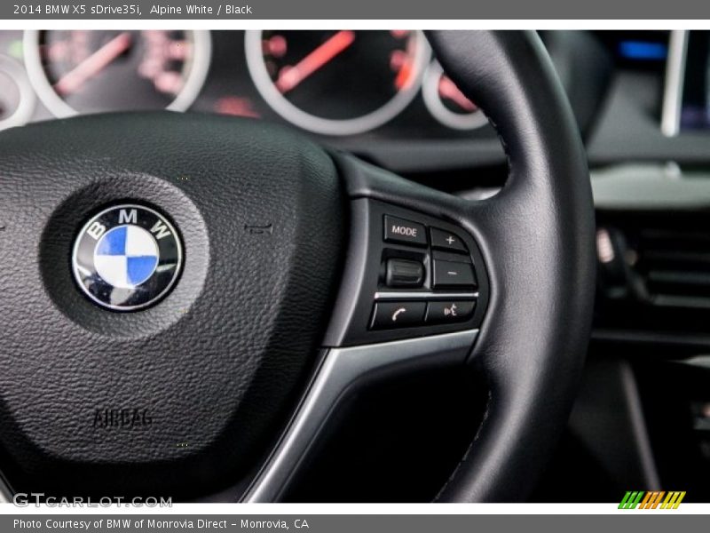 Alpine White / Black 2014 BMW X5 sDrive35i