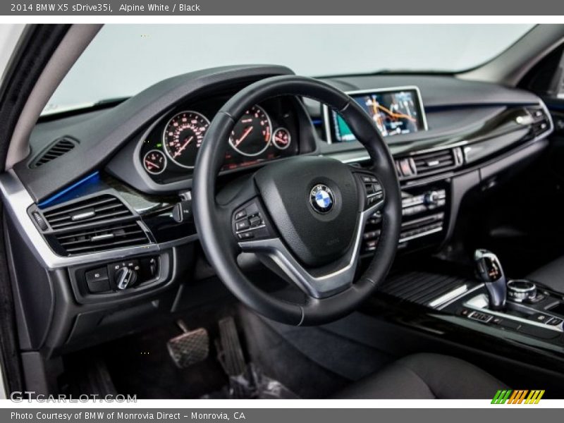 Alpine White / Black 2014 BMW X5 sDrive35i