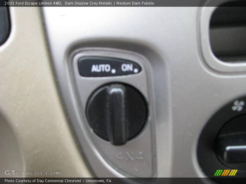 Dark Shadow Grey Metallic / Medium Dark Pebble 2003 Ford Escape Limited 4WD