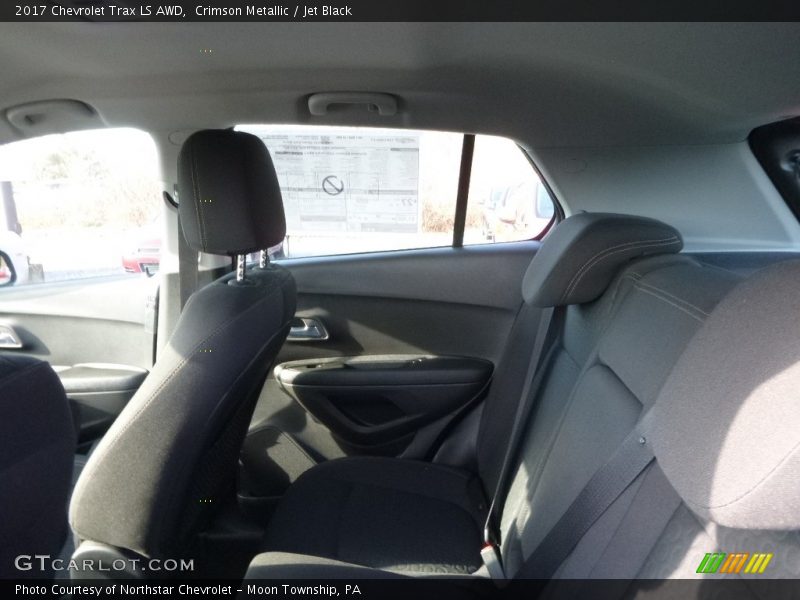 Crimson Metallic / Jet Black 2017 Chevrolet Trax LS AWD