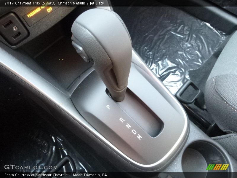 Crimson Metallic / Jet Black 2017 Chevrolet Trax LS AWD