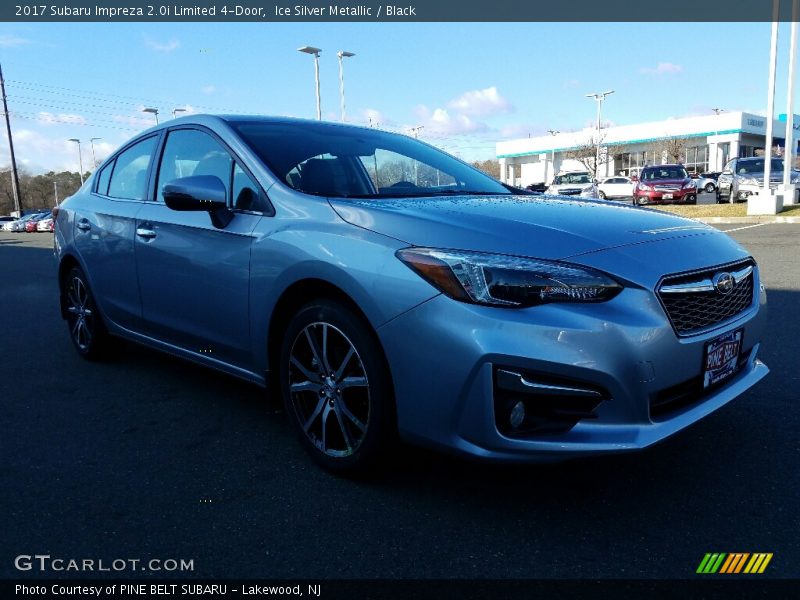 Ice Silver Metallic / Black 2017 Subaru Impreza 2.0i Limited 4-Door
