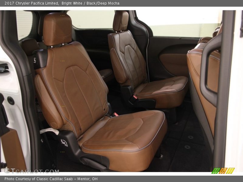 Bright White / Black/Deep Mocha 2017 Chrysler Pacifica Limited