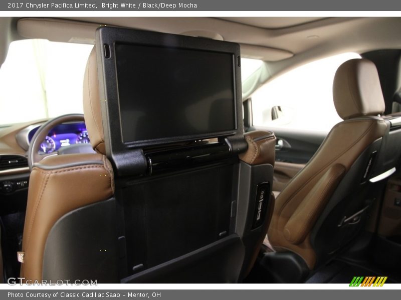 Bright White / Black/Deep Mocha 2017 Chrysler Pacifica Limited