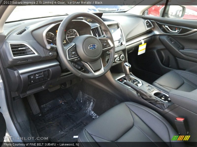 Ice Silver Metallic / Black 2017 Subaru Impreza 2.0i Limited 4-Door