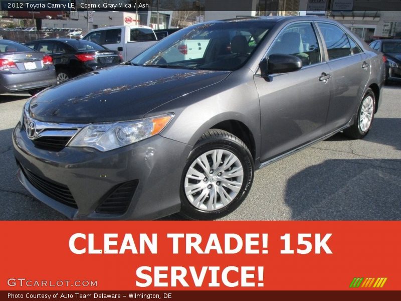 Cosmic Gray Mica / Ash 2012 Toyota Camry LE