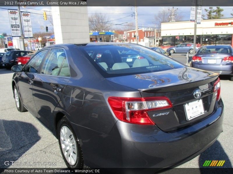 Cosmic Gray Mica / Ash 2012 Toyota Camry LE