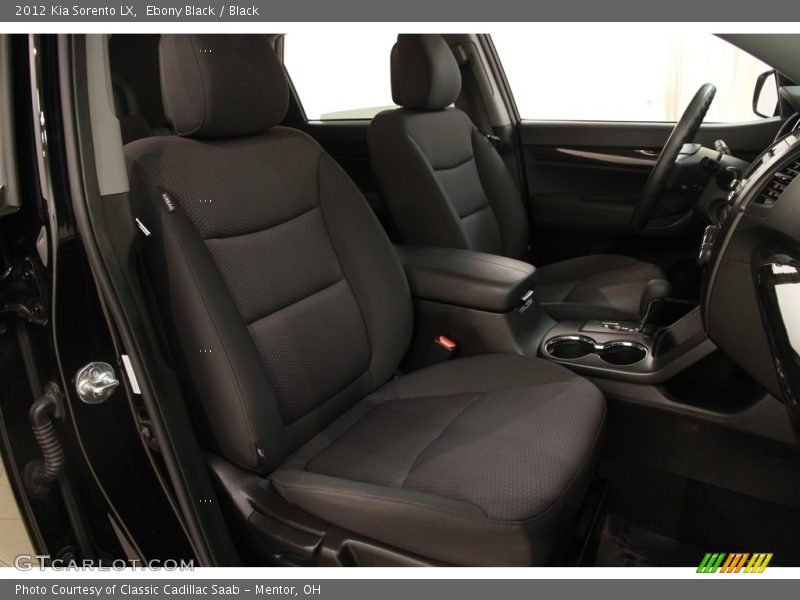 Ebony Black / Black 2012 Kia Sorento LX