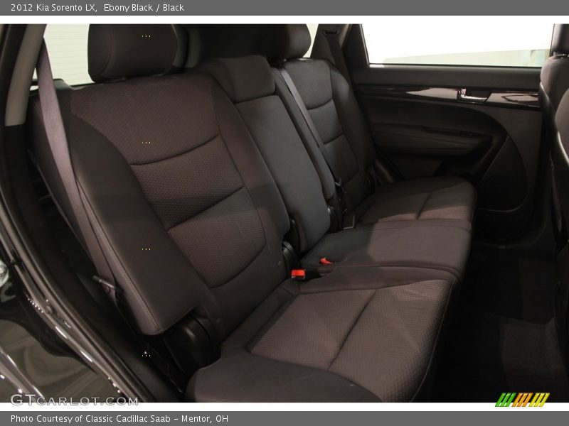 Ebony Black / Black 2012 Kia Sorento LX