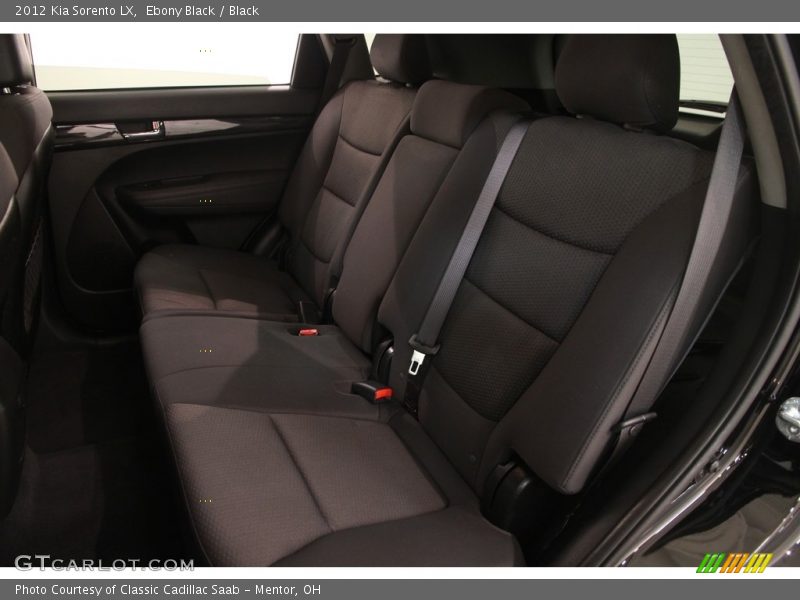 Ebony Black / Black 2012 Kia Sorento LX