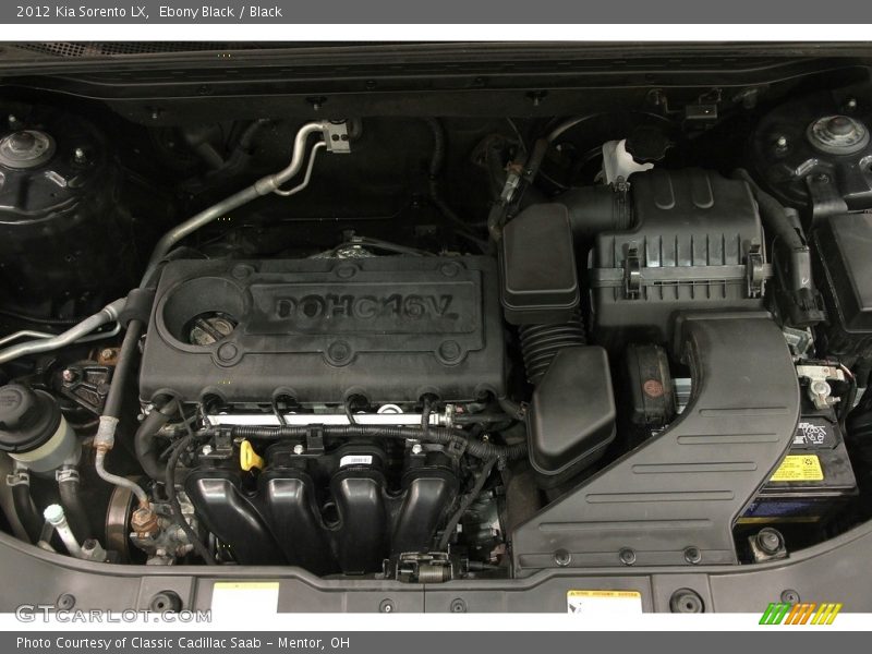 Ebony Black / Black 2012 Kia Sorento LX