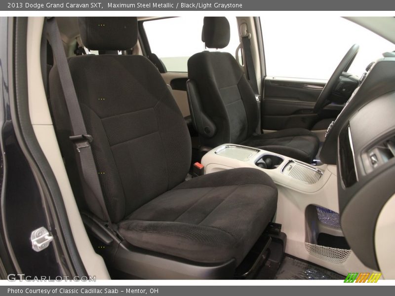 Maximum Steel Metallic / Black/Light Graystone 2013 Dodge Grand Caravan SXT
