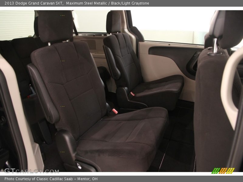 Maximum Steel Metallic / Black/Light Graystone 2013 Dodge Grand Caravan SXT