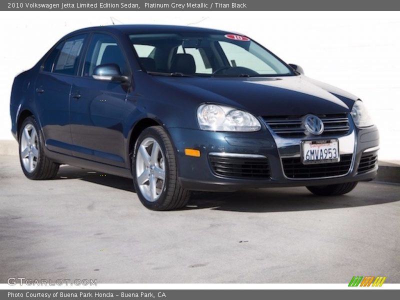 Platinum Grey Metallic / Titan Black 2010 Volkswagen Jetta Limited Edition Sedan