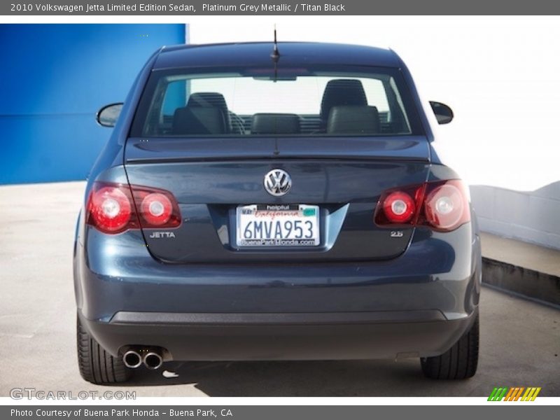 Platinum Grey Metallic / Titan Black 2010 Volkswagen Jetta Limited Edition Sedan