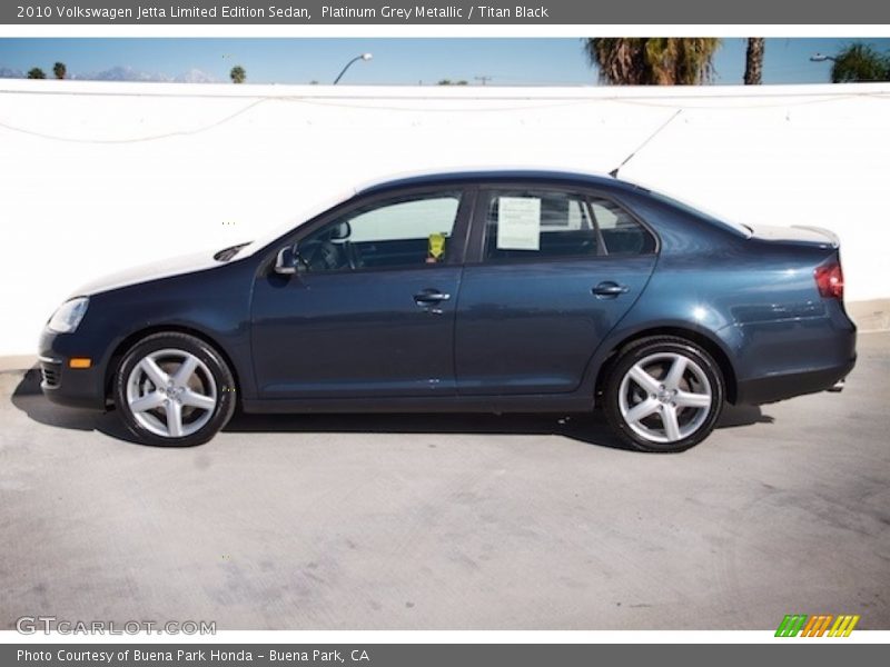Platinum Grey Metallic / Titan Black 2010 Volkswagen Jetta Limited Edition Sedan