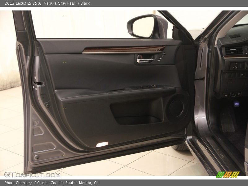 Nebula Gray Pearl / Black 2013 Lexus ES 350