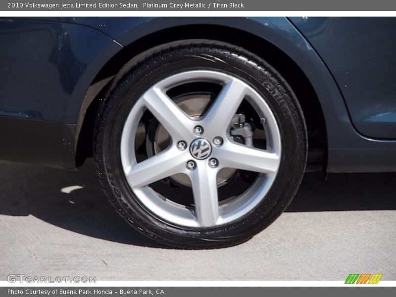 Platinum Grey Metallic / Titan Black 2010 Volkswagen Jetta Limited Edition Sedan